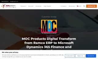 Preview of the MOC Products Company, Inc Case Study
