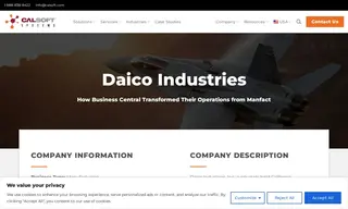 Preview of the Daico Industries, Inc Case Study