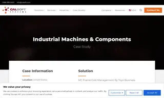 Preview of the Industrial Electronic and Automotive Parts Manufacturer Case Study