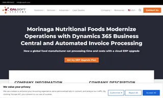 Preview of the Morinaga Nutritional Foods, Inc Case Study