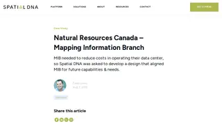 Preview of the Natural Resources Canada Case Study