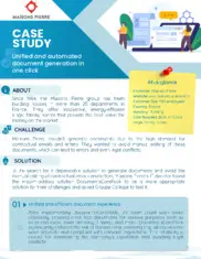 Preview of the Maisons Pierre Case Study