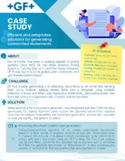 Preview of the Georg Fischer Piping Systems Ltd Case Study