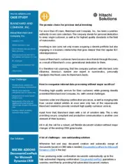 Preview of the Blanchard and Company, Inc. Case Study