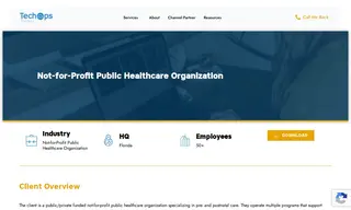 Preview of the Not-for-Profit Public Healthcare Organization Case Study