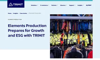 Preview of the Elements Production Case Study