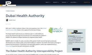 Preview of the Dubai Health Authority Case Study