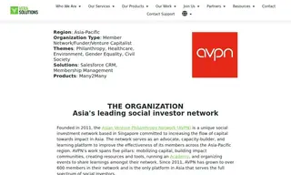 Preview of the Asian Venture Philanthropy Network (avpn) Case Study