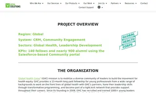 Preview of the Global Health Corps. Case Study