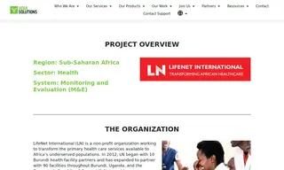 Preview of the LifeNet International Case Study