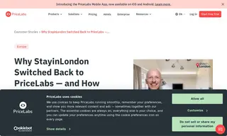 Preview of the StayinLondon Case Study