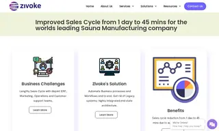 Preview of the The Worlds Leading Sauna Manufacturing Company Case Study