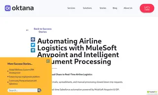 Preview of the Leading Airline Logistics Provider Case Study