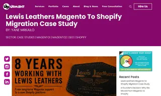 Preview of the Lewis Leathers Case Study