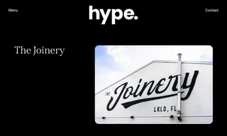 Preview of the The Joinery Case Study
