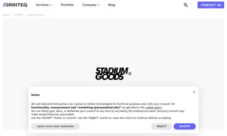 Preview of the Stadium Goods Case Study