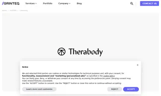 Preview of the Therabody Case Study