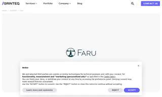 Preview of the Faru.services Case Study