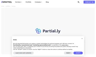 Preview of the Partial.ly Case Study