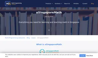 Preview of the eSingaporeMath Case Study