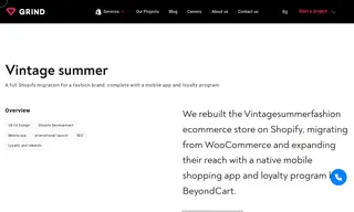 Preview of the Vintagesummerfashion Case Study