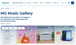 Preview of the MG Music Gallery Case Study