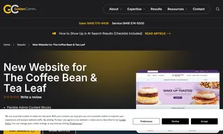 Preview of the The Coffee Bean & Tea Leaf Case Study
