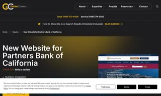 Preview of the Partners Bank of California Case Study