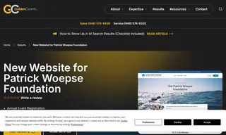 Preview of the Patrick Woepse Foundation Case Study