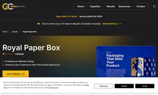Preview of the Royal Paper Box Case Study