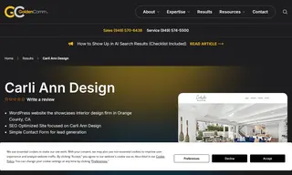 Preview of the Carli Ann Design Case Study