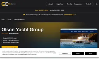 Preview of the Olson Yacht Group Case Study