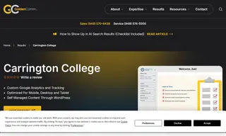 Preview of the Carrington College Case Study