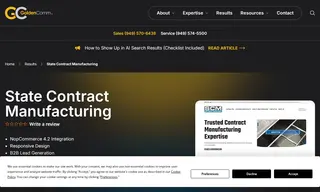 Preview of the State Contract Manufacturing Case Study