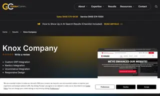 Preview of the Knox Company Case Study