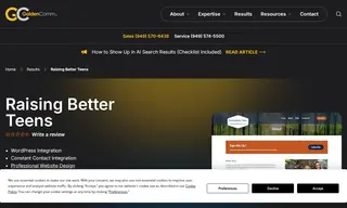 Preview of the Raising Better Teens Case Study
