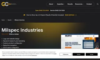 Preview of the Milspec Industries Case Study