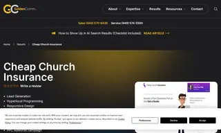 Preview of the Church Insurance Provider Case Study