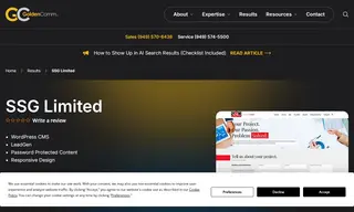 Preview of the SSG Limited Case Study