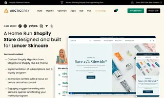 Preview of the Lancer Skincare Case Study