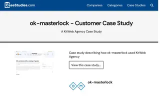 Preview of the ok-masterlock Case Study