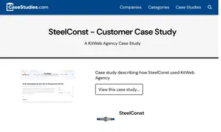 Preview of the SteelConst Case Study