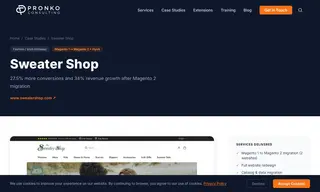 Preview of the The Sweater Shop Case Study