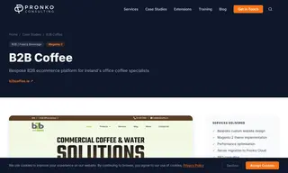 Preview of the B2B Coffee Case Study