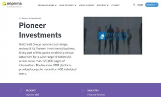 Preview of the Pioneer Investments Case Study