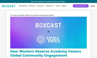 Preview of the Western Reserve Academy Case Study