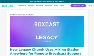 Preview of the Legacy Church Case Study
