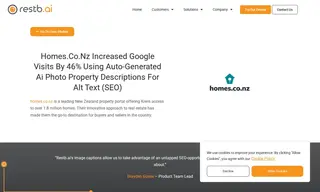 Preview of the homes.co.nz Case Study