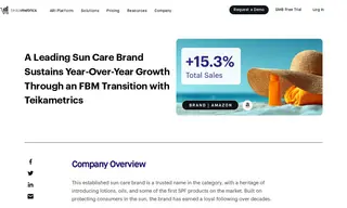 Preview of the Leading Sun Care Brand Case Study