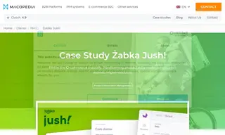 Preview of the Żabka Jush! Case Study